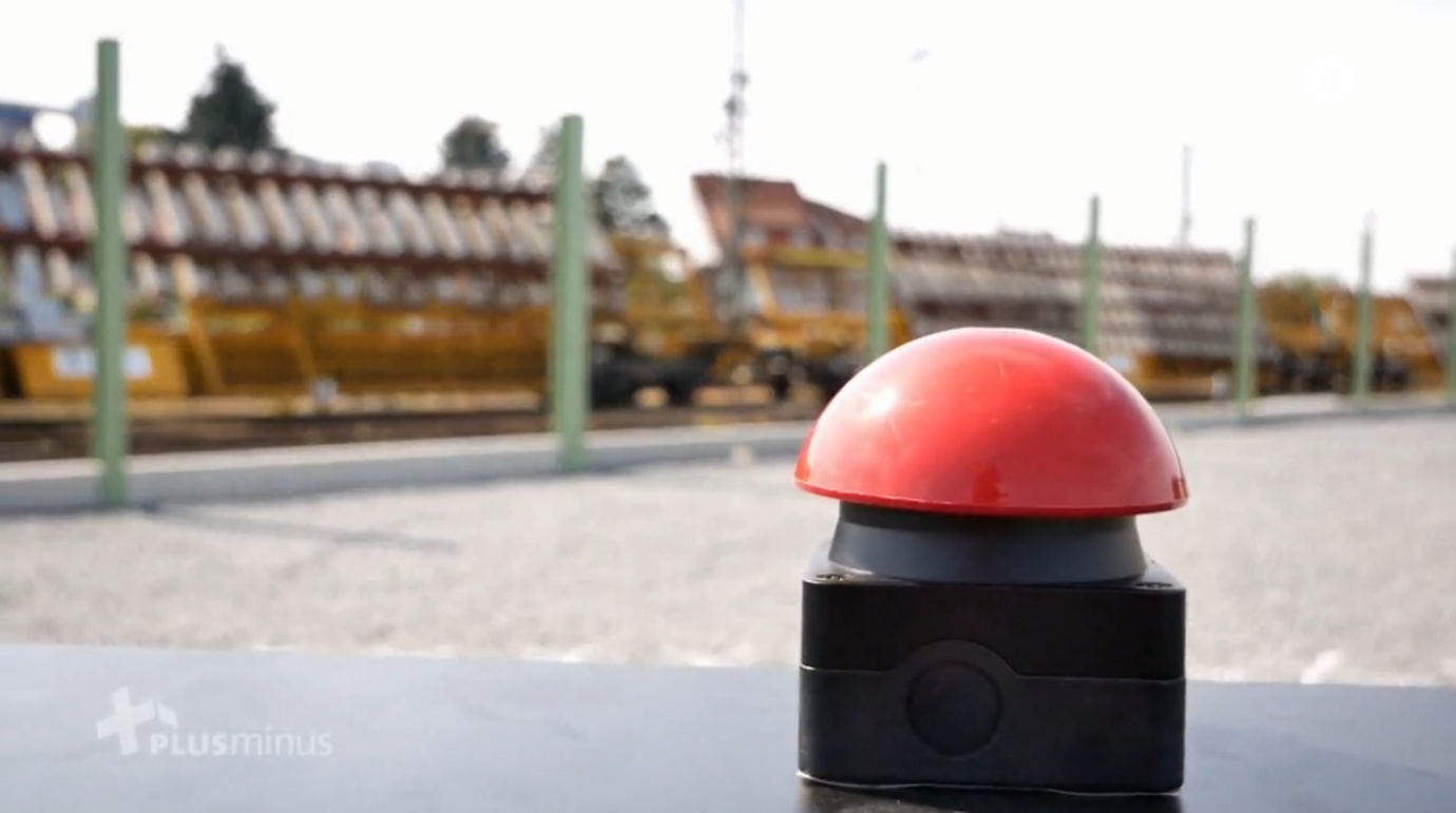 Dicker roter Knopf f&uuml;r Minister ;-)