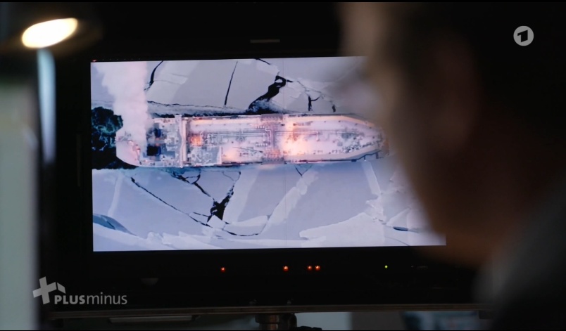 Eisbrechender LNG-Tanker