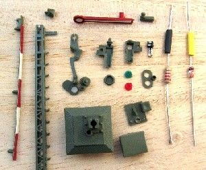 Einzelteile der Signale