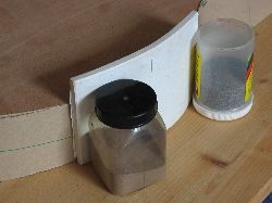 Entstehung einer 'gebogenen' Mauer