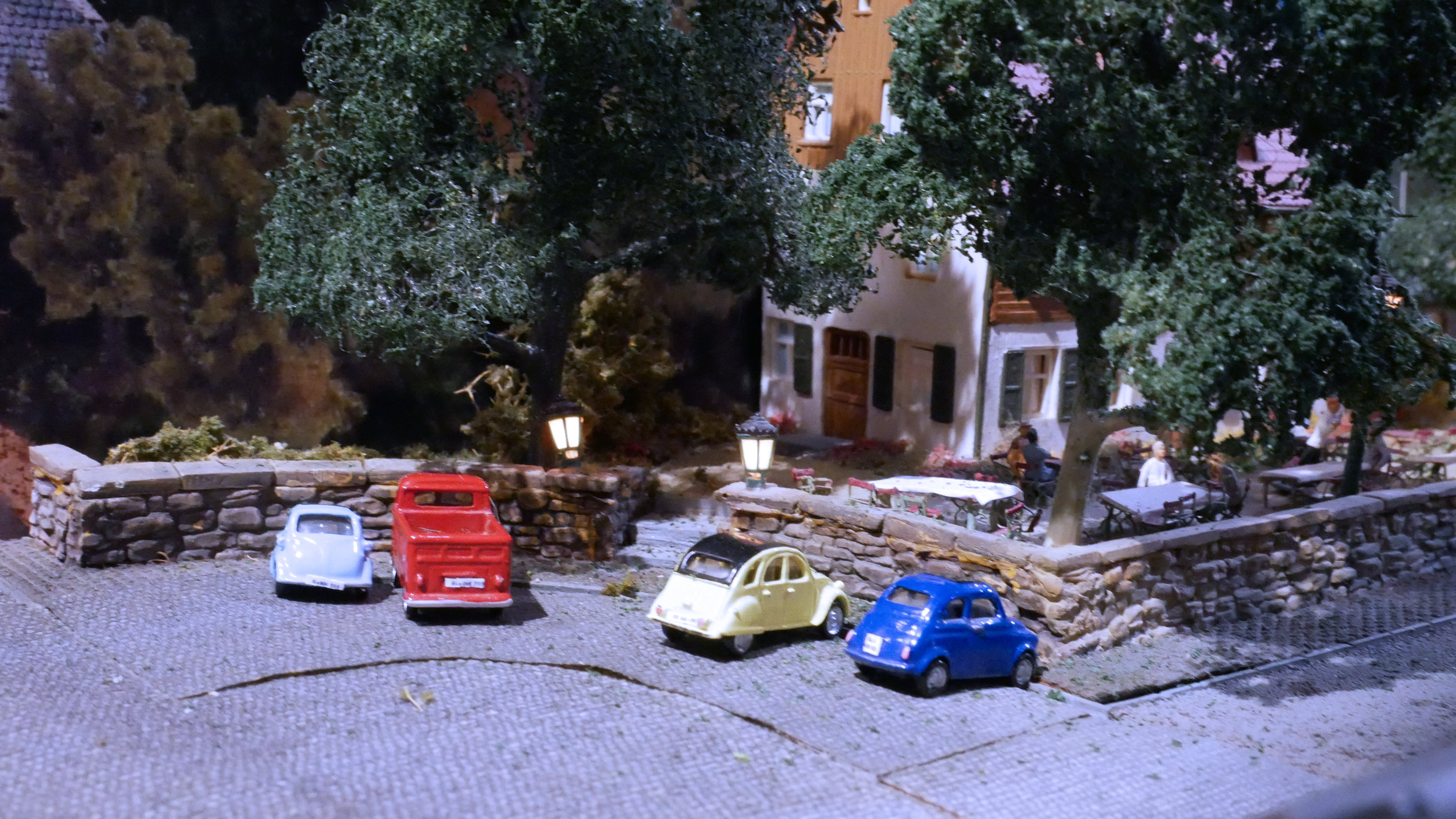 Parkplatz des Wirtshauses