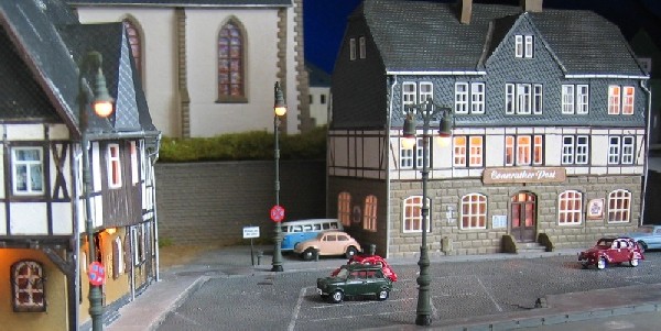 Der Dorfplatz von Connrath