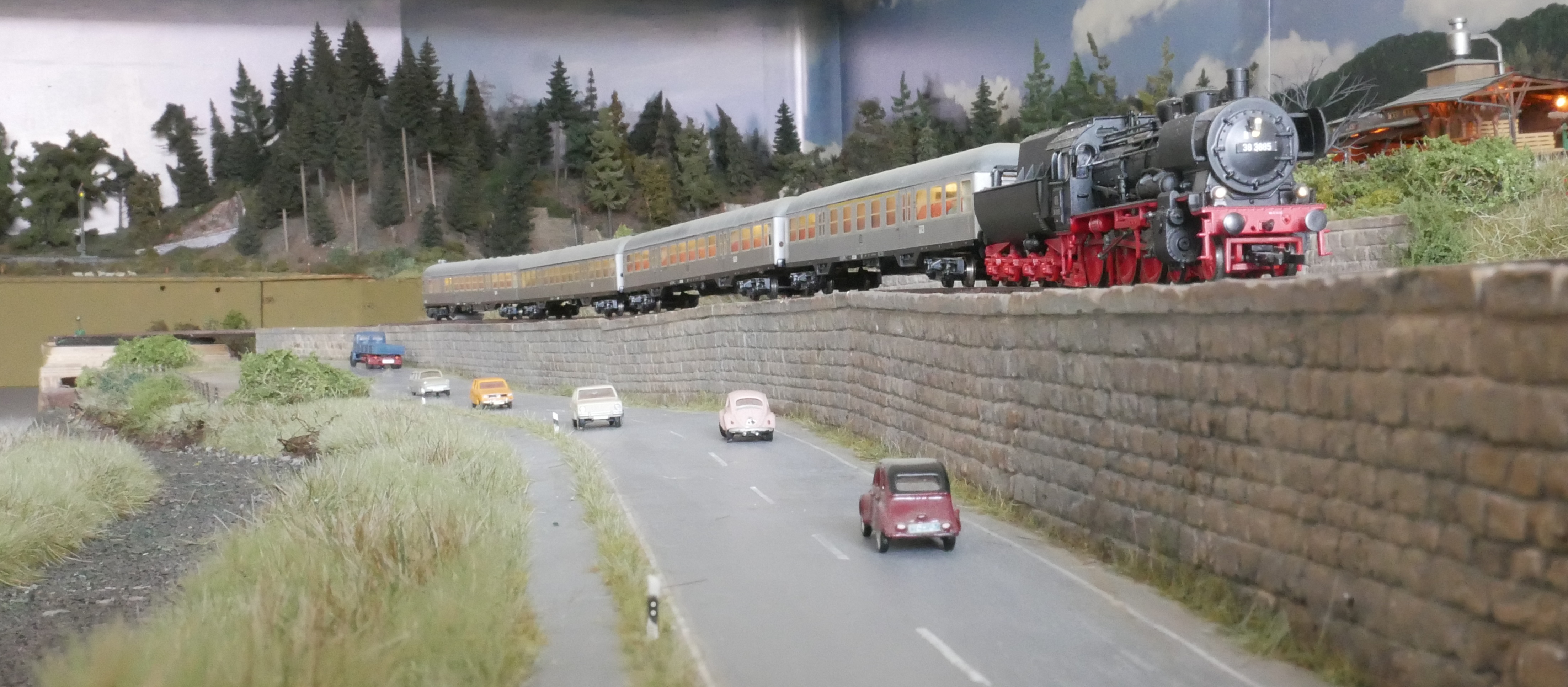 Fast wie an der Mosel, nur kleiner.