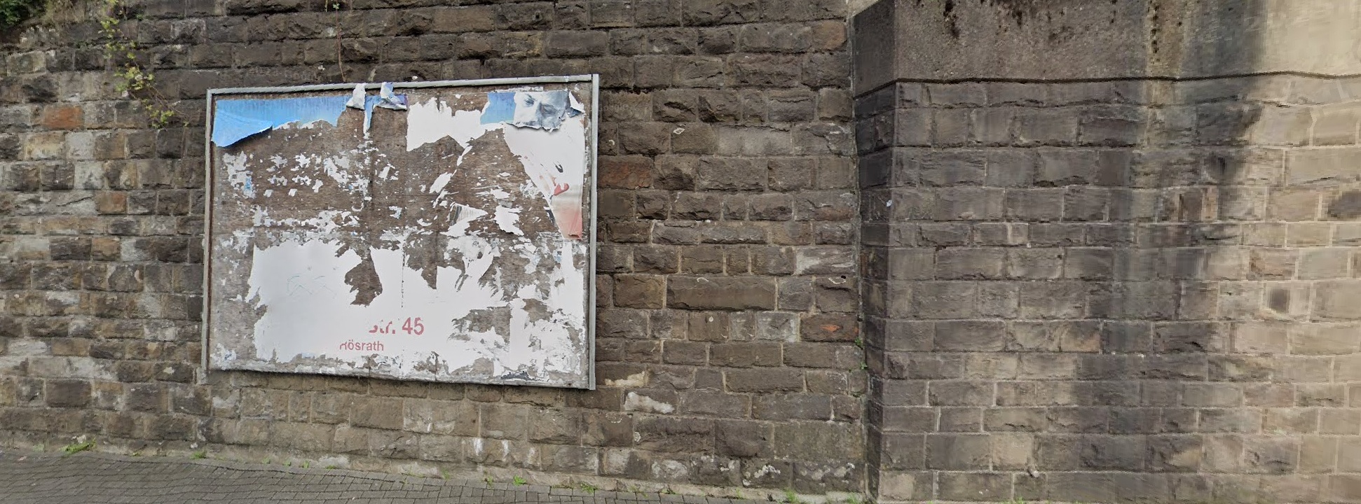 &Auml;nliche Wand in meiner Nachbarschaft
