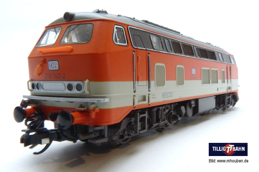 BR 218 als 'Citybahn' von Tillig